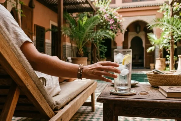 Livraison de glaçons pour hôtels et riads